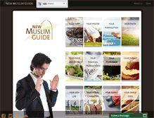 Tablet Screenshot of newmuslimguide.com